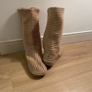 UGG crochet boots size 8